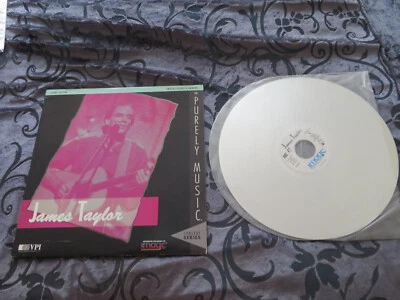James Taylor (Laserdisc, 1986) The Purely Music Concert Series - Image 1 of 2