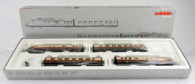 MARKLIN HO SCALE 37605 DIGITAL DB TEE VT 11.5  DIESEL POWERED RAIL CAR SET SOUND - Image 1 of 4