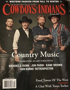 Cowboys & Indians Magazine (October 2019) Brooks & Dunn; Kane Brown - Country - Picture 1 of 1