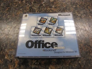 Microsoft Office & Bookshelf, Windows 95 CD-ROM with Product Key - KG46 - Picture 1 of 7