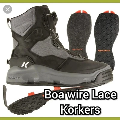 1x Korkers BOA Boa repair Lace Wire darkhorse boots BOA Lace korker River Ops M2 - Image 1 of 4
