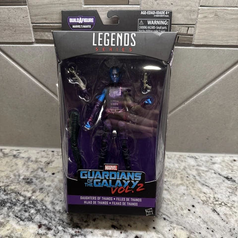 Marvel Legends Guardians of the Galaxy Vol 2 NEBULA Daughters Thanos Mantis BAF Cover