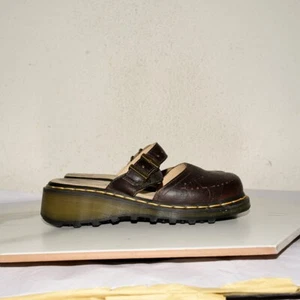 DR. MARTENS 3083 Leather Mary Jane Slide Sandal Women UK 4 / US 6 / EU 37 - Picture 1 of 18