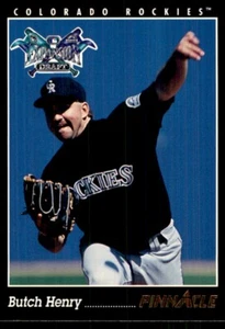 1993 Pinnacle Butch Henry Colorado Rockies #511 - Picture 1 of 2