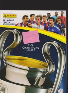 FOOTBALL STICKER ALBUM PANINI CHAMPIONS LEAGUE 2014/15 5 IMAGES SUR 634 - Picture 1 of 1