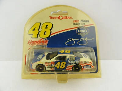 2002 Team Caliber Issue #32 1/64 Jimmie Johnson #48 Lowe's Power of Pride - Image 1 of 4