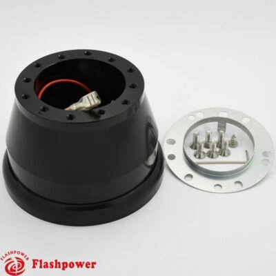 Adaptador de volante de 6 pernos Ford Lincoln Mercury Capri Sable Cougar negro Foto 1 de 3