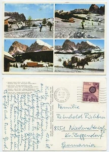 57134 - Alpe di Siusi - Seiser Alm - Ansichtskarte, gelaufen 16.4.1968 - Bild 1 von 2
