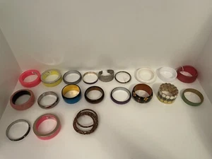 mixed lot bangle bracelets - Picture 1 of 9