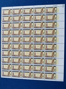 DOC Scott #1204 Dag HAMMARSKJOLD Invert Yellow 1962 4¢ Sheet of 50 MNH XF - Picture 1 of 6