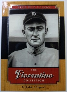 2001 01 Upper Deck Legends The Fiorentino Collection Ty Cobb #F5, Tigers