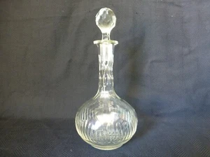  Antique Early American Pattern Glass Decanter - Picture 1 of 5