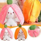 Creative Strawberry Transformed Into Rabbit Fruit Plush New R0W4 Toy Carrot P5N7