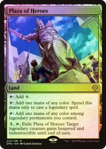 Plaza of Heroes Foil Prerelease Dominaria United NM MTG - Picture 1 of 1