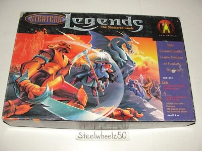 Stratego Legends The Shattered Lands Board Game 1999 Avalon Hill No Instructions - Image 1 of 4