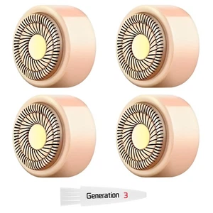 Replacement Heads Generation 3 Compatible with Flawless Facial Hair Remover R... - Picture 1 of 7