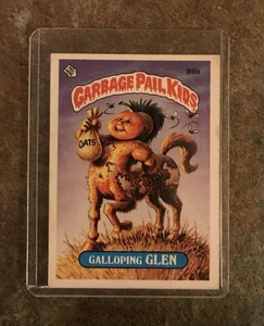 Garbage Pail Kids 1986 Series 3 GALLOPING GLEN #86b Original Vintage Sticker GPK - Bild 1 von 2