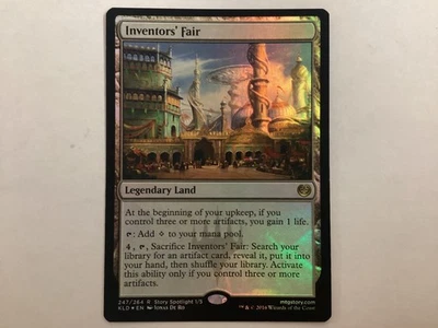 MTG Kaladesh INVENTORS’ FAIR Foil NM/LP (0149) Graded Power - Image 1 of 2