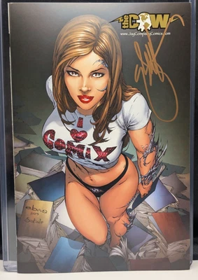 WITCHBLADE #55 Jay Company Variant Signed by Eric EBAS Basuldua Limited 500 - Image 1 of 4