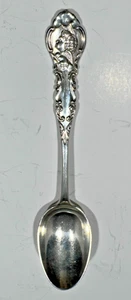 Cuchara Demitasse con imagen de cabeza de dama, sal, cuchara de azúcar - Imagen 1 de 3