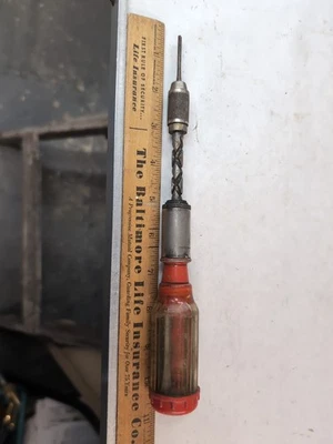 Taladro de empuje Fulton vintage hecho en Alemania Foto 1 de 4