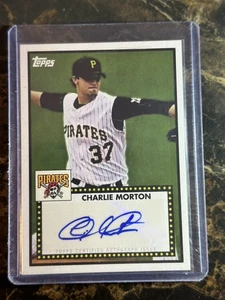 2011 Topps Lineage '52 Autogramme #52ACM Charlie Morton #X15464 - Bild 1 von 2