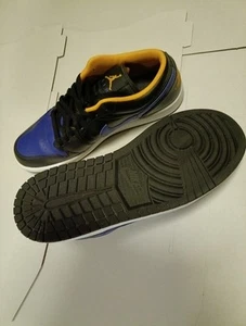 AIR JORDAN 1 LOW  553558075  Drk Concord/Lakers  Size 13US - Bild 1 von 6