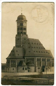 Foto postal Krefeld-Uerdingen, inauguración de la iglesia de San Enrique 1915 - Imagen 1 de 2