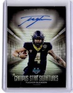 2025 Bowman University Chrome #CSS-TG Tucker Gleason Campus Star Signatures - Bild 1 von 2