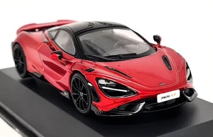 Solido 1/43 McLaren 765LT V8 BiTurbo Volcano Red 2020 Diecast Model Car - Picture 1 of 8