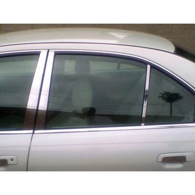 Borde de poste de pilar de acero inoxidable 6p para Mitsubishi Galant 2009-2012 de Luxury FX Foto 1 de 4