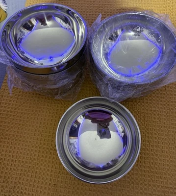 Stainless Steel Metal Bowls Set Of 10 Brand New - Image 1 of 4