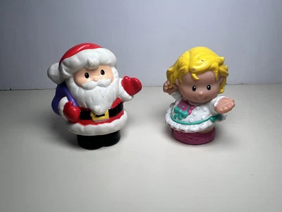 Fisher Price Little People Vintage Christmas Surprise Chimney Figure Bundle - image 1 of 3
