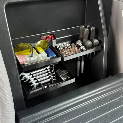 Organizador de estantes de almacenamiento Tacoma | Toyota Tacoma 2da generación (2005-2015 DOBLE CABINA) Foto 1 de 4