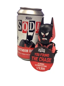 FUNKO VINYL SODA BATMAN BEYOND GLOWING CHASE 1/2500 GLOW - Picture 1 of 1