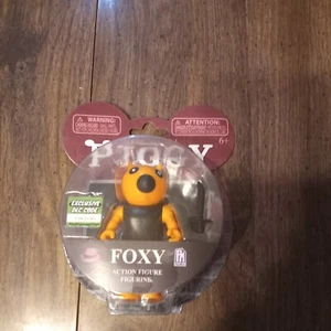 Figura de acción Piggy Foxy 3,5" serie 1, incluye artículos descargados, juego de juguete 2020 - Imagen 1 de 6