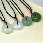 Natural Hetian Jasper Pendant Necklace Fashion Jewelry Men Women Holiday Gifts
