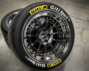 Reifenbeschriftung permanente ReifenSticker 8x GITI SPORT 8x Reifenaufkleber SET - Bild 1 von 2