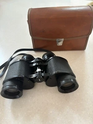 Vintage Sears 2527 Binoculars  7x35mm Extra Wide Angle With Case Japan - Image 1 of 4
