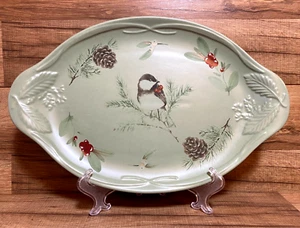 PFALTZGRAFF PORTFOLIO WINTERWOOD - 9 X 13 OVAL SERVING PLATTER - Picture 1 of 3
