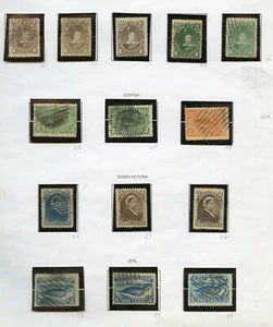 NEWFOUNDLAND SCOTT #41/55 & VARIETIES USED SCOTT VALUE $264.75 - Picture 1 of 1