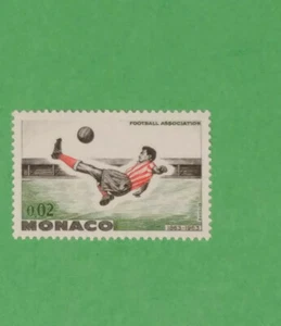 Monaco Postage Stamp - 1963 - Soccer Player - Football Association - MNH  - Picture 1 of 1