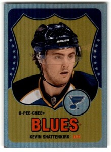 2011-12 O-Pee-Chee 2010-11 Rookie Update Kevin Shattenkirk Rookie #608 St. Louis