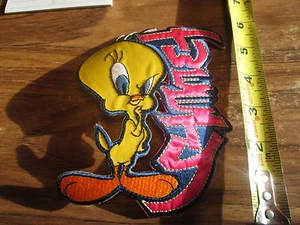 TWEETY BIRD PATCH EMBROIDERED IRON ON 6 INCHES TALL SWEET LOOKING - Picture 1 of 2