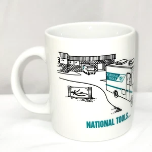 Vintage National Tools Coffee Mug Cup With Heat Changing Image Rare H2F - Picture 1 of 11