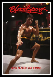 Bloodsport Alt. Impresión de póster de película e impresiones de lona sin enmarcar - Imagen 1 de 2