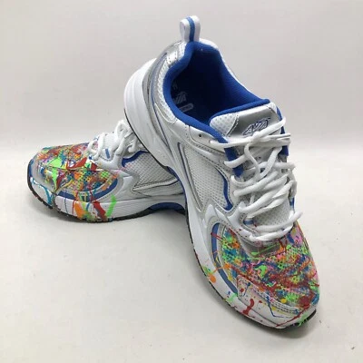 AVIA Women's 5000 Performance Sneakers Sz 11  /43  Splatter Paint Art - Image 1 of 4