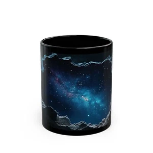 Window to the Stars Black Mug (11oz, 15oz) - Picture 1 of 9