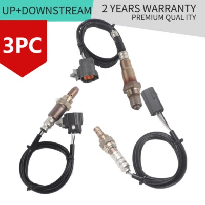 3PCS O2 Lambda Oxygen Sensors Upstream and Downstream For MAZDA 6 2005 Calif-ESV - Image 1 of 4