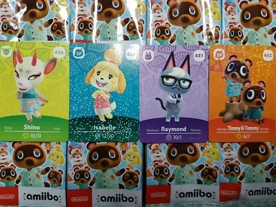 Welcome to Animal Crossing Series 5 Amiibo Card (Authentic/Official) - YOU PICK